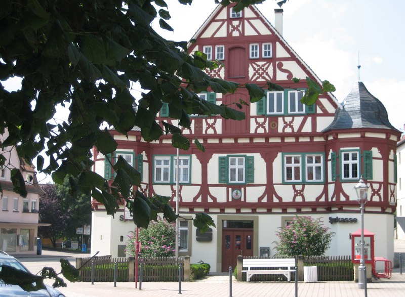 Das Amtshaus in Wäschenbeuren.