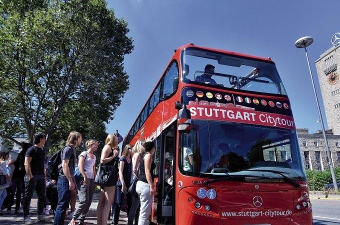 Stuttgart Citytour Hop On Hop Off 24h Einzelticket - Blaue Tour - Sommersaison 2025, © Willms Touristik