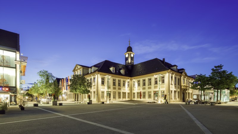 Rathaus mit Marktplatz, © Stadtmarketing Göppingen