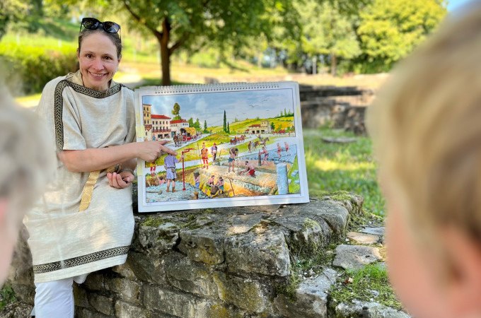 Kinderführung: Zeitreise zu den Römern, © Stadt Nürtingen