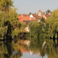 Enzufer-Blick auf den Haspelturm, © Stadt Vaihingen an der Enz