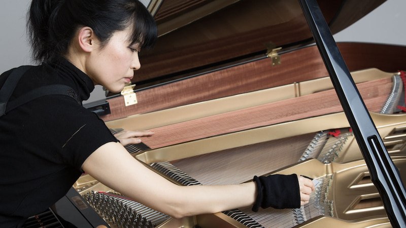 Tomoko Hemmi - Klavierkonzert zum 90. Geburtstag von Helmut Lachenmann, © Stadt Leonberg - Amt für Kultur und Sport