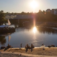 Neckarstrand in Remseck, © Stuttgart-Marketing GmbH, Achim Mende