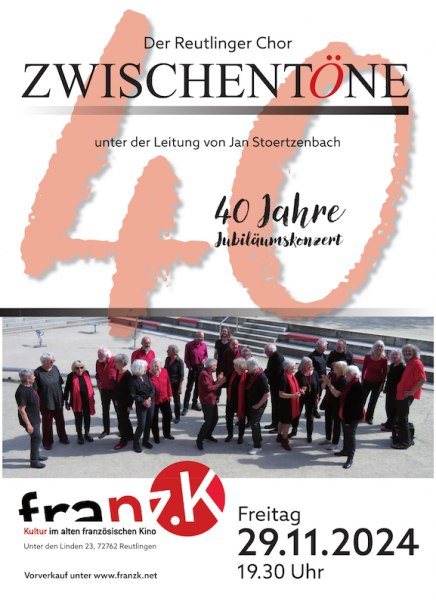 40 Jahre Zwischentöne, © Kulturzentrum franz.K e.V.