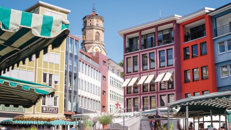 Marktplatz am Rathaus, © SMG, trickytine