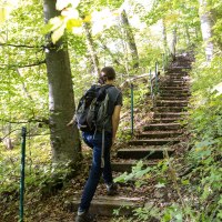 Aufstieg am Scheuelberg, © Foto Thomas Zehnder