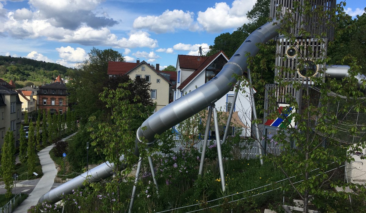 Zeiselberg Berg der Kinder mit Riesenrutsche, © Touristik und Marketing GmbH Schwäbisch Gmünd