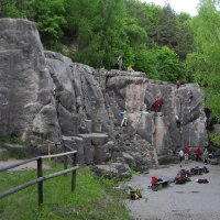 Der Klettergarten Stetten, © Archiv Münchberg