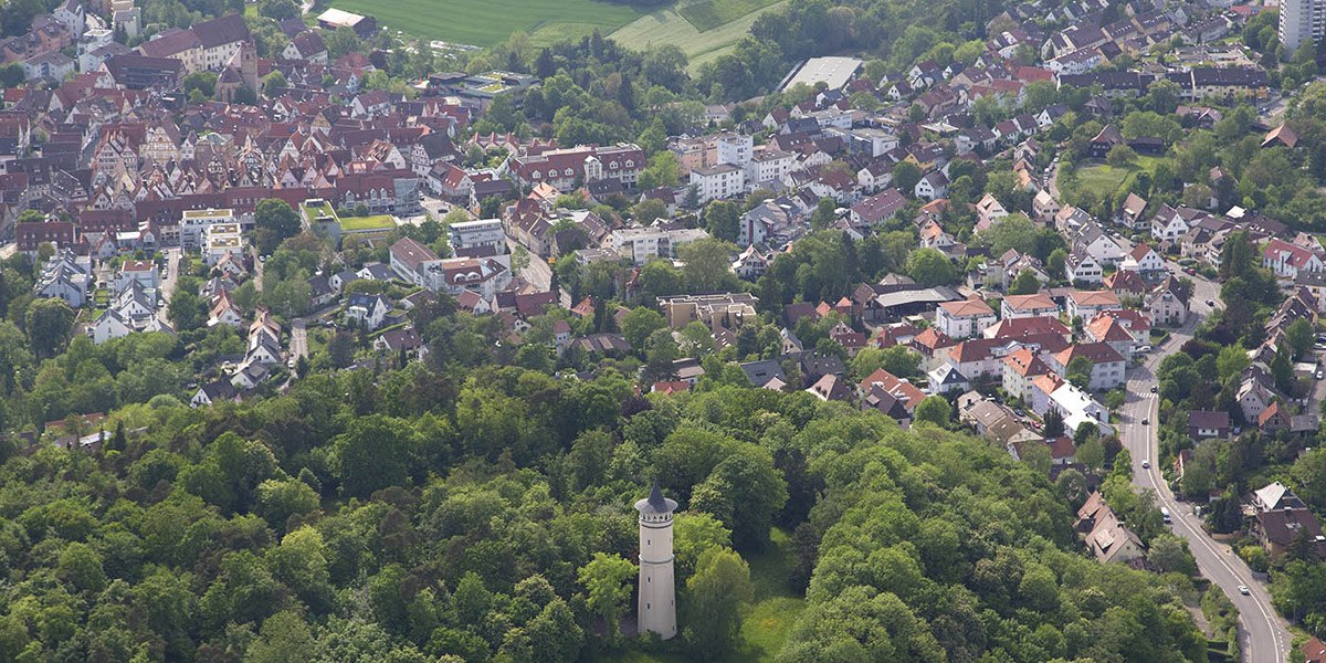 Leonberg aus der Luft, © Achim Mende