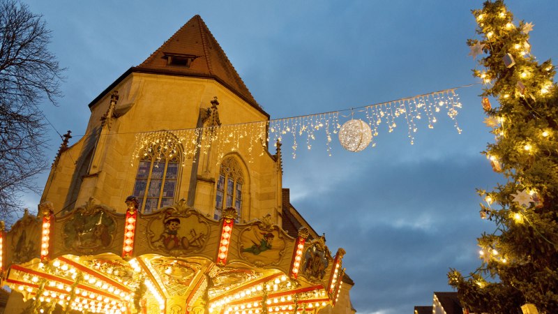 Weihnachtliche Stadtkirche, © Stadt Nürtingen