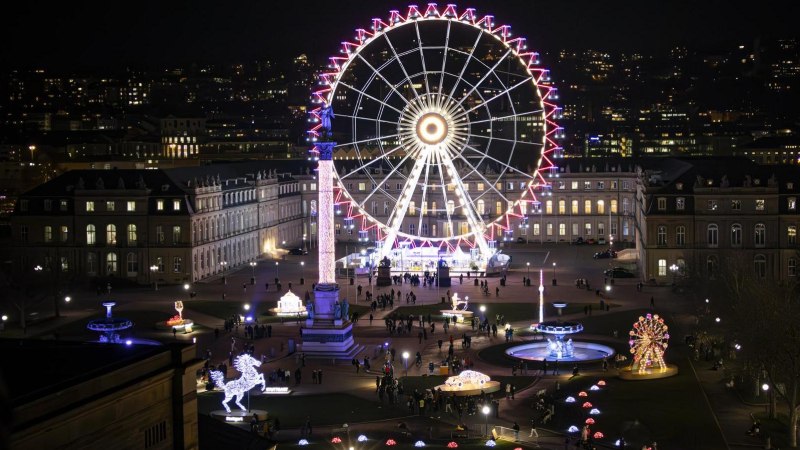 Blick zum Schlossplatz, © SMG, Sarah Schmid