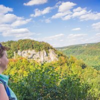 Blick zum Geiselstein: der Geislinger Grand Canyon, © Stadt Geislingen an der Steige