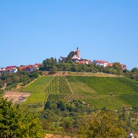 Blick auf das Burgrestaurant "Schöne Aussicht" in Winnenden, © Achim Mende