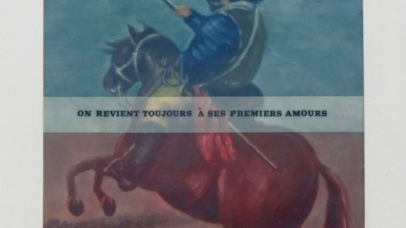 Ausstellung: "Claude Wall – Ich reite und mein Pferd geht zu Fuß"