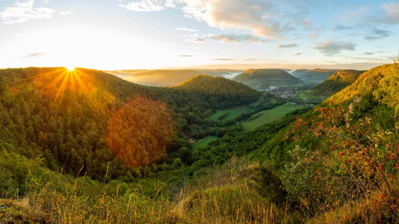 Blick vom Badfelsen, © Landkreis Göppingen