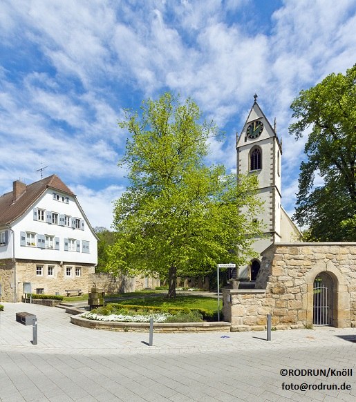 Evangelische Martinskirche Neckartenzlingen, © RODRUN/Knöll