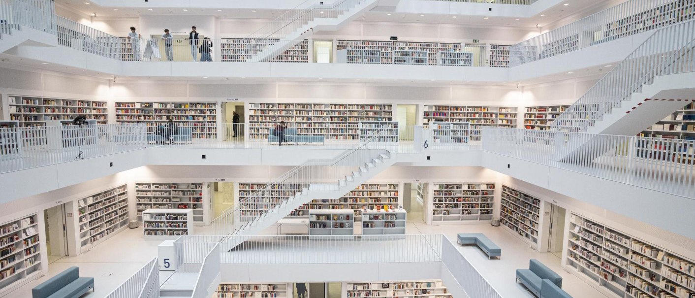 Stadtbibliothek Stuttgart, © Stuttgart-Marketing GmbH, Sarah Schmid