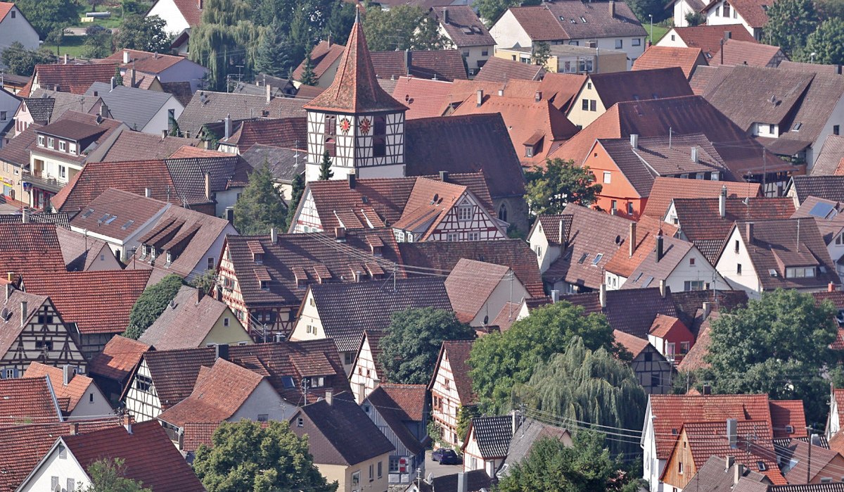 Blick über Ensingen, © Land der 1000 Hügel - Kraichgau-Stromberg