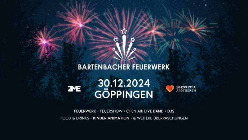 Bartenbacher Feuerwerk 2024