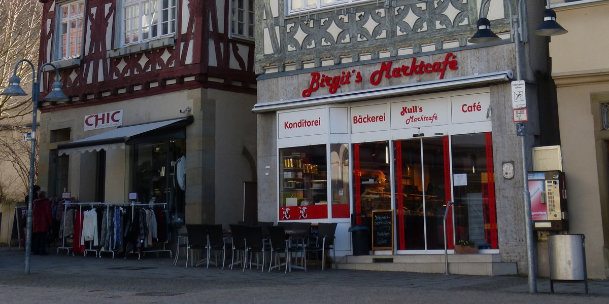 Birgits Marktcafé, © Stadt Vaihingen an der Enz