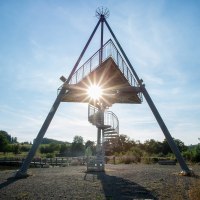 Aussichtsturm „Storchennest“ in den Zugwiesen, © Tourismus & Events Ludwigsburg