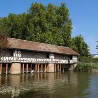 Steg über den Neckar in Esslingen, © Thomas Krebs