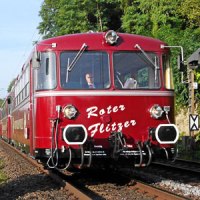 Schienenbus Roter Flitzer, © Gerhard Huck