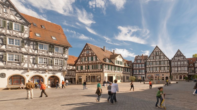 Marktplatz Schorndorf, © Oswald