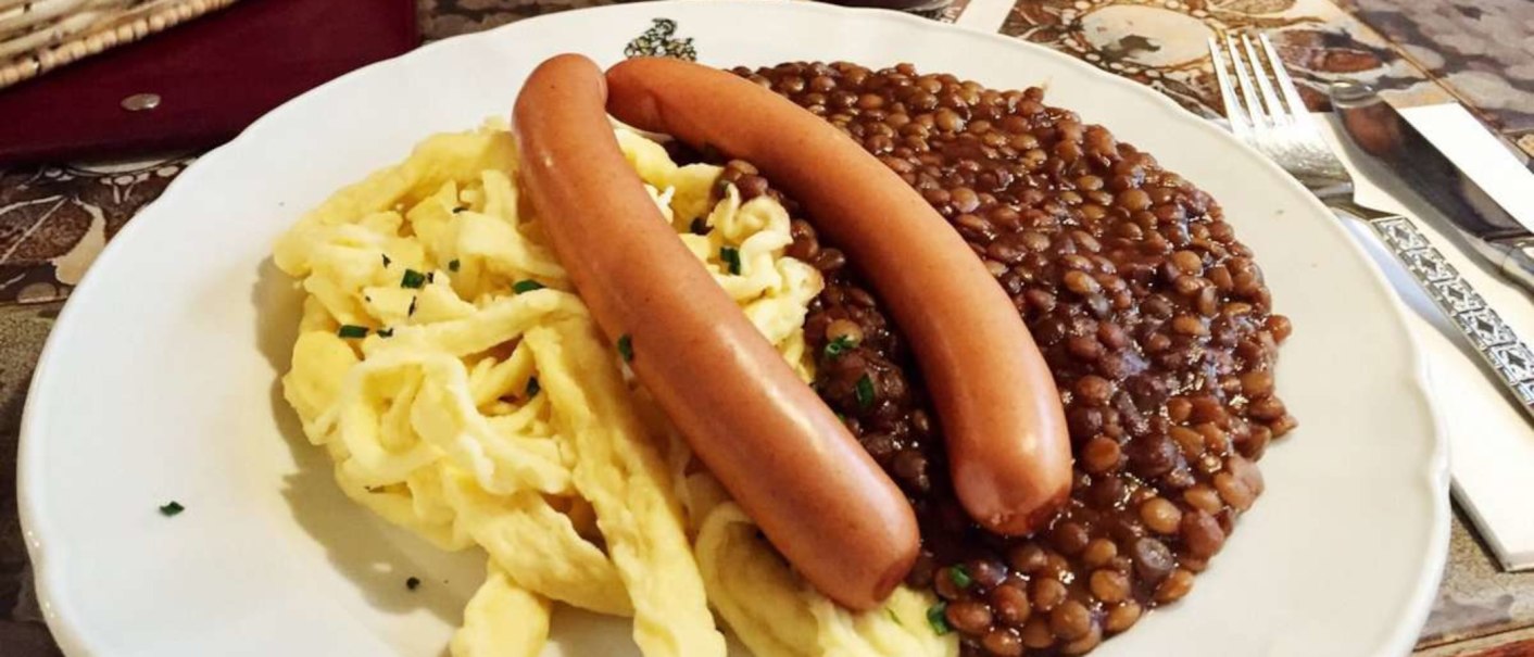 Linsen mit Spätzle, © TMBW, Susi Maier