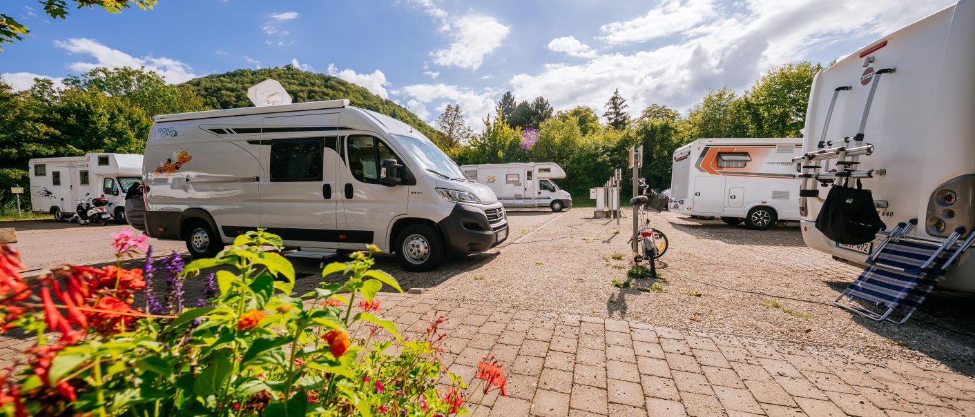 Wohnmobilstellplatz beim Kurzentrum Bad Urach, © Stuttgart-Marketing GmbH, Thomas Niedermüller