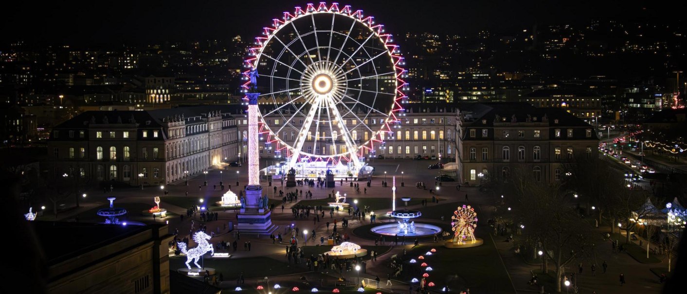 Blick zum Schlossplatz, © SMG, Sarah Schmid