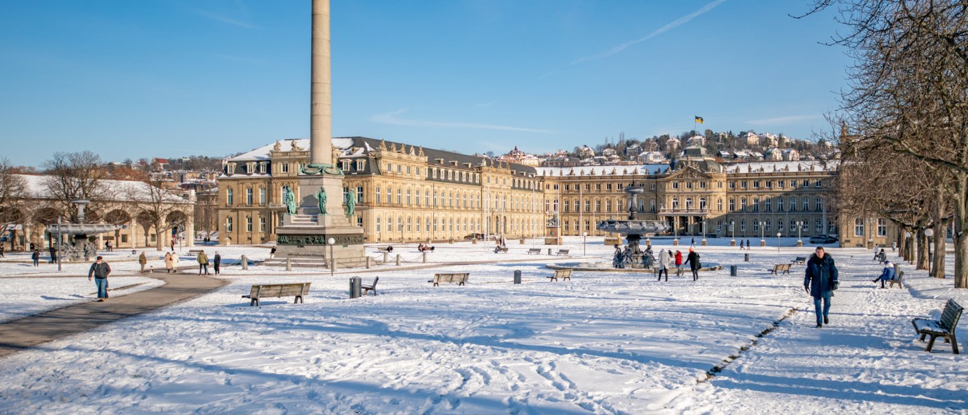 Schlossplatz Stuttgart, © SMG Thomas Niedermüller