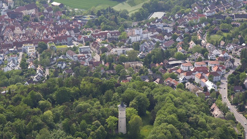 Leonberg aus der Luft, © Achim Mende