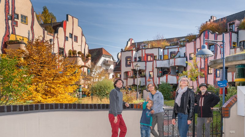 Hunderwasser-Wohnhaus Plochingen, © Bildergalerie Attilla